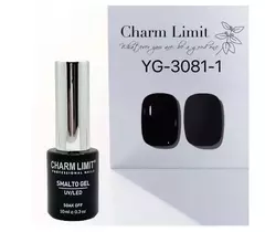 Esmalte semipermanente UVLED Charm limit 10ml Aprobado #189 Negro