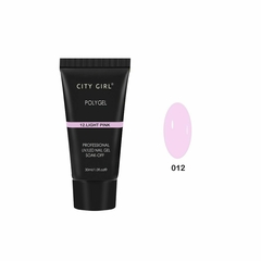 Polygel City girl 30ml uvled #12 LIGTH PINK