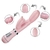 Vibrador Tongue Kiss Ponto G Com Estimulador 12 Modos De Vibração Vibe Toys