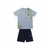 Conjunto Infantil Camiseta e Bermuda de Moletinho - comprar online