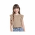 Blusa Infantil com Babados e Aplicação de Strass