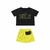 Conjunto Infantil Shorts Saia e Blusa Feminino - comprar online