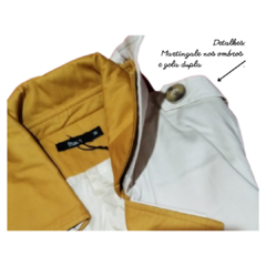 Trench Coat Bicolor - "sobretudo"