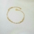 Pulseira 3x1 Elo Cartier Semijoia Ouro 18K