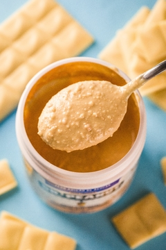 Pasta de amendoim DR.Peanut sabor Bueníssimo com whey protein 600g