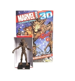 Marvel 3d Súper Héroes Figura Groot Panini #4