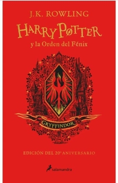 HARRY POTTER Y LA ORDEN DEL FENIX (TD)(20 ANIV.GRY)