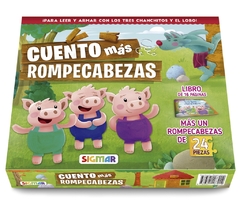 CUENTO + ROMPECABEZAS LOS TRES CHANCHITOS