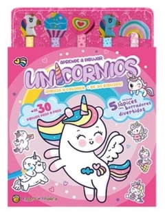 UNICORNIOS, LÁPICES Y BORRADORES *LÁPICES Y BORRADORES DE COLORES*