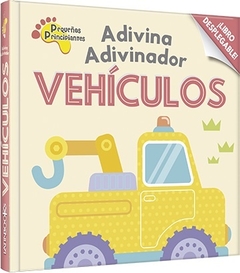 VEHICULOS - ADIVINA ADIVINADOR (CARTONE) LIBRO DESPLEGABLE