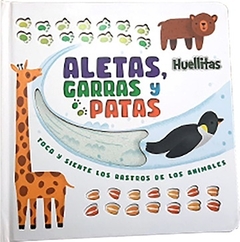 ALETAS, GARRAS Y PATAS - HUELLITAS (CARTONE) - CON TEXTURAS