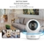 Ezviz C6N 4mp camara wifi Domo 360° audio y alarma - 32GB - tienda online