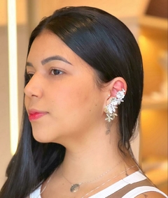 Brinco Ear Cuff Flor