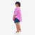 Kimono pinceladas pink plus size - comprar online