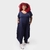 Macacão Saruel plus size marinho - comprar online