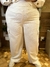 Calça cargo em malha texturizada off white plus size - buy online