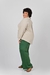 Calça Ampla em Malha Verde com Bolso Traseiro Plus Size - buy online