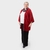 Kimono peludinho vermelho plus size on internet