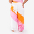 Pantalona assimétrica branca tye die plus size - Be Golden