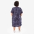 Vestido paetê azul marinho plus size - loja online