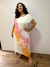 Vestido SL fluído com barra em pontas branco tie dye plus size - buy online