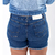 Shorts saia jeans lavagem escura plus size on internet