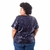 Blusa paetê azul marinho plus size - Be Golden