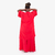 Kimono longo vermelho liso plus size - comprar online