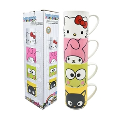 Hello Kitty Juego de 4 tazas