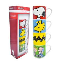 Snoopy Juego de 4 tazas