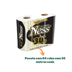 Papel Higiênico 4x30m Folha Dupla Ness - 4 Unidades - comprar online