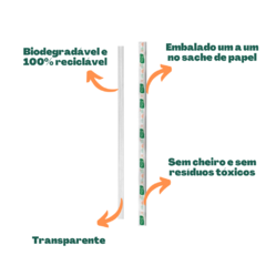 100un Canudo Plástico Comum 5mm Strawplast na internet