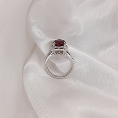 Anillo rojo corazón - ARGON