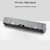 Desktop Bluetooth Dual Speaker, Hifi Home Soundbar, Subwoofer, Efeito de Iluminaçao LED - comprar online