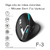 ZELOTES-F-36 Mouse Vertical, sem fio, 2.4G, Bluetooth, 2400DPI, Programaçao 8 chaves na internet