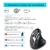 Imagem do ZELOTES-F-36 Mouse Vertical, sem fio, 2.4G, Bluetooth, 2400DPI, Programaçao 8 chaves