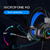 fone de ouvido, G58 Gamer Headset com microfone, estéreo, Dobravel 7.1