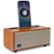 Speaker De Madeira Multifuncional Bluetooth, Subwoofer Sem Fio TWS, radio fm.