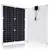 Kit de painel solar 200w 400w 18v, bateria de carga de 12v com controlador 30A 6A