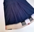 Vestido azul detalle escoces - comprar online