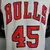 Regata NBA Chicago Bulls - Jordan #45 NCR White - TimeVeste Sports - Camisas Tailandesas