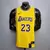 Regata NBA Los Angeles Lakers - LeBron James #23 NCR Yellow