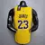 Regata NBA Los Angeles Lakers - LeBron James #23 NCR Yellow - TimeVeste Sports - Camisas Tailandesas