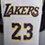 Regata NBA Los Angeles Lakers - LeBron James #23 NCR White na internet