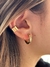 Piercing Fake Clipe Liso Banho Ouro18K