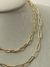 Colar Choker Elos folheado a ouro 18k - comprar online