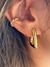 Piercing Fake Torcido Banho Ouro 18K - comprar online