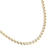 Colar Choker Seta Chapada banho ouro 18k - comprar online