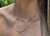 Colar Choker Elos folheado a ouro 18k na internet