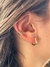 Piercing Fake Três Linhas Lisas Banho Ouro 18K - comprar online